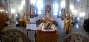 22 октября 2023 года, в Неделю 20-ю по Пятидесятнице, Игумен Нестор (Болков ) возглавил Божественную Литургию святителя Иоанна Златоустого в Богоявленском мужском монастыре города Челябинска.