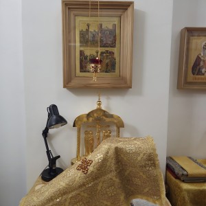 В Богоявленском епархиальном мужском монастыре города Челябинска совершили Божественную Литургию.