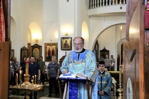 В празднования Явления иконы Пресвятой Богородицы во граде Казани в Богоявленском мужском монастыре города Челябинска совершили Божественную Литургию., 