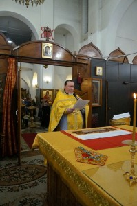 Игумен Нестор (Болков ) совершил Божественную Литургию в Богоявленском епархиальном мужском монастыре городаЧелябинска., 