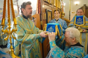 7 февраля 2026 года , митрополит Челябинский и Миасский Алексий совершил  Божественную литургию в Богоявленском мужском монастыре  Челябинска., 