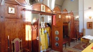 Воскресное Богослужение в храме монастыря 15.10.2017, 