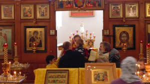 Вечернее субботнее и утреннее воскресное Богослужение в храме монастыря 18-19.11.2017, 