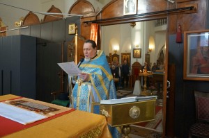 В праздник Рождества Пресвятой Богородицы Игумен Нестор (Болков) совершил Божественную Литургию святителя Иоанна Златоуста., 