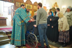 7 февраля 2026 года , митрополит Челябинский и Миасский Алексий совершил  Божественную литургию в Богоявленском мужском монастыре  Челябинска., 