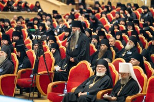 В Москве состоялось собрание игуменов и игумений монастырей Русской Православной Церкви., 