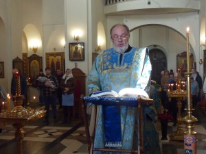 В Богоявленском епархиальном мужском монастыре города Челябинска совершили Божественную Литургию., 