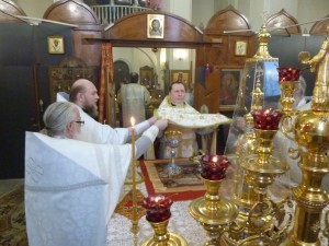 В Богоявленском епархиальном мужском монастыре совершили Божественную Литургию в день великого праздника Обрезания Господне.1, 