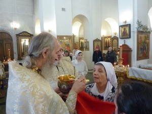 В Богоявленском епархиальном мужском монастыре совершили Божественную Литургию в день великого праздника Обрезания Господне.1, 