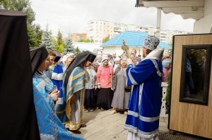 10 августа 2024 года настоятель Богоявленского мужского монастыря города Челябинска игумен Нестор (Болков ) принял участие в Божественной Литургии в храме иконы Богородицы «Всех скорбящих Радость» Челябинского Одигитриевского женского монастыря., 