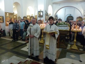 В Богоявленском епархиальном мужском монастыре совершили Божественную Литургию в день двунадесятого праздника Крещение Господа Бога и Спаса нашего Иисуса Христа., 