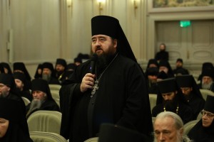 23 декабря 2025 года Настоятель Богоявленского мужского монастыря города Челябинска игумен Нестор (Болков)принял участие в Собрании с ответственными за епархиальные монастыри в Сретенском ставропигиальном  монастыре,  организованное Синодальным отделом., 