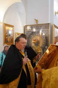 В канун Недели 19-й по Пятидесятнице и памяти Апостола Фомы, Игумен Нестор (Болков) совершил всенощное бдение в Богоявленской обители., 