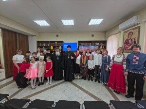 19 апреля 2026 года в день Антипасхи праздника Воскресения Христова состоялся Пасхальный утренник в духовно-просветительском центре Богоявленского мужского монастыря.