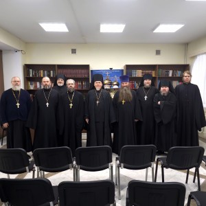 29 декабря 2025 года в Богоявленском епархиальном мужском монастыре  прошло  собрание с духовенством Монастырского благочиния.