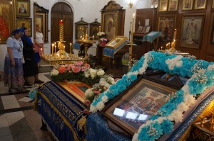 28 августа 2026 года, в двунадесятый праздник Успения Пресвятой Владычицы нашей Богородицы и Приснодевы Марии, Игумен Нестор (Болков ) с клириками святой обители возглавил Божественную Литургию в Богоявленском  мужском монастыре города Челябинска.