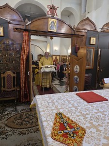 В день празднования Собора новомучеников и исповедников Церкви Русской, а также в Неделю о блудном  сыне, в Богоявленском мужском монастыре совершили Божественную Литургию ., 