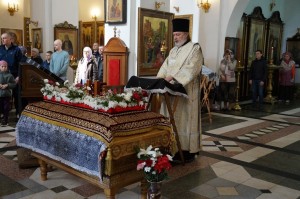 В Богоявленском мужском монастыре в Великую Субботу совершили Вечерню в соединение с Литургией., 