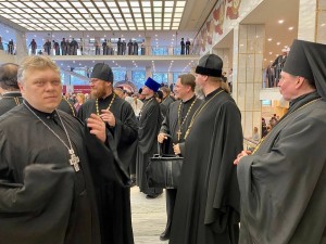 Игумен Нестор(Болков), настоятель Богоявленского мужского монастыря г. Челябинска, принял участие  в Пленарном заседании XXXIV Международных Рождественских образовательных чтений в составе делегации Челябинской митрополии., 