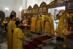 21 июня 2026 года, в Неделю 3-ю по Пятидесятнице, Игумен Нестор (Болков ) возглавил Литургию в Богоявленском мужском монастыре Челябинска., 