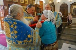 В праздник Рождества Пресвятой Богородицы в Богоявленском мужском монастыре совершили Божественную Литургию., 