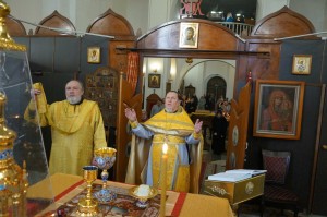 В Неделю о мытаре и фарисее в Богоявленском мужском монастыре совершили Божественную Литургию в Богоявленском мужском монастыре ., 