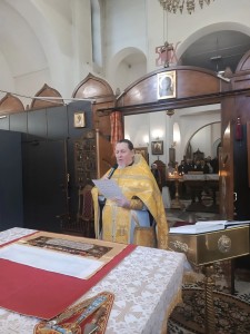 В Богоявленском мужском монастыре города Челябинска совершили Божественную Литургию., 