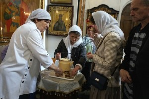 В праздник Вознесения Господня Игумен Нестор (Болков) возглавил Литургию в Богоявленском мужском монастыре  Челябинска., 
