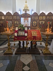 5 апреля 2026 года, в канун Недели 3-й по Пасхе и памяти святых жен-мироносиц, совершили всенощное бдение с литией., 