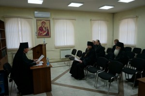 30 марта 2026 года в Богоявленском  мужском монастыре  прошло  собрание с духовенством Монастырского благочиния., 