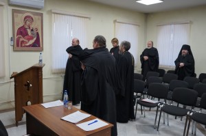 29 декабря 2025 года в Богоявленском епархиальном мужском монастыре  прошло  собрание с духовенством Монастырского благочиния., 
