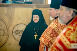 Настоятель Богоявленского мужского монастыря Челябинска Игумен Нестор (Болков) принял участие  в Божественной Литургии в храме Покрова Пресвятой Богородицы в селе Булзи., 