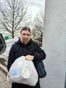 В Богоявленском епархиальном мужском  монастыре провели благотворительную раздачу продуктовых наборов., 