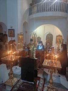 25 марта 2026 года Игумен Нестор (Болков )  совершил Утреню четверга, на котором целиком читается Великий канон Андрея Критского, а также житие преподобной Марии Египетской., 