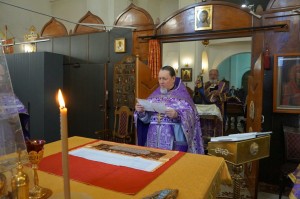 В Богоявленском мужском монастыре Челябинска совершили Божественную Литургию., 