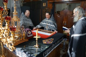 В Богоявленском мужском монастыре совершили первую в наступившем году Литургию Преждеосвященных Даров., 