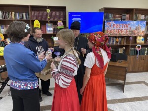 19 апреля 2026 года в день Антипасхи праздника Воскресения Христова состоялся Пасхальный утренник в духовно-просветительском центре Богоявленского мужского монастыря., 