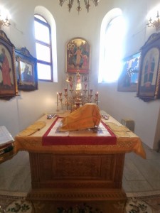 В день празднования Собора Московских святителей Игумен Нестор возглавил Божественную Литургию в Богоявленском мужском монастыре., 