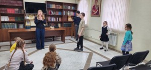 8 февраля 2026 года в Воскресной школе Богоявленского мужского монастыря провели уроки "Творчества" для младшей группы на темы: "Исход еврейского народа из Египта"., 