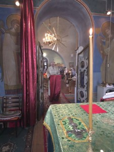 На Вселенскую родительскую (мясопустную) субботу Игумен Нестор(Болков) возглавил Божественную Литургию в Храме Святого Пророка Илии с. Клеопино Каслинского района., 