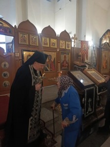 В Богоявленском мужском монастыре города Челябинска совершили вечерню с чином прощения., 