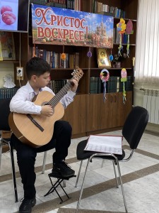 19 апреля 2026 года в день Антипасхи праздника Воскресения Христова состоялся Пасхальный утренник в духовно-просветительском центре Богоявленского мужского монастыря., 