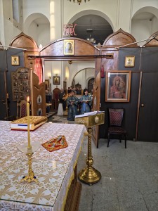 В праздник Сретения Господня в Богоявленском мужском монастыре города Челябинска совершили Божественную Литургию., 