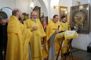 В день празднования Собора новомучеников и исповедников Церкви Русской, а также в Неделю о блудном  сыне, в Богоявленском мужском монастыре совершили Божественную Литургию ., 