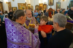 В Богоявленском мужском монастыре Челябинска совершили Божественную Литургию., 