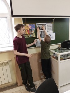 15 февраля 2026 года в Воскресной школе Богоявленского мужского монастыря провели уроки для средней группы:, 