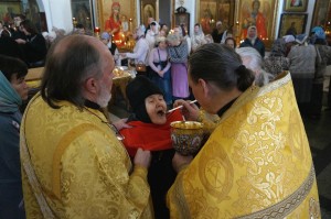 В день празднования святых отцов VII Вселенского Собора в Богоявленском мужском монастыре совершили Божественную Литургию., 