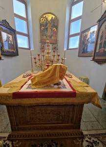 В Неделю 2-ю по Пятидесятнице,  Игумен Нестор (Болков ) возглавил Литургию в Богоявленском мужском монастыре Челябинска., 