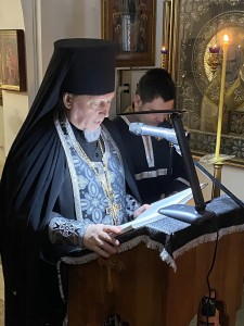 25 марта 2026 года Игумен Нестор (Болков )  совершил Утреню четверга, на котором целиком читается Великий канон Андрея Критского, а также житие преподобной Марии Египетской., 