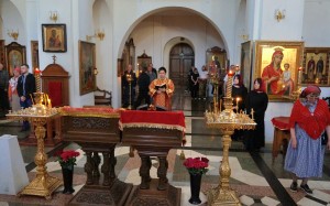 В канун Недели 5-й по Пасхе, о самаряныне, Игумен Нестор (Болков) совершил всенощное бдение в Богоявленском мужском монастыре Челябинска., 